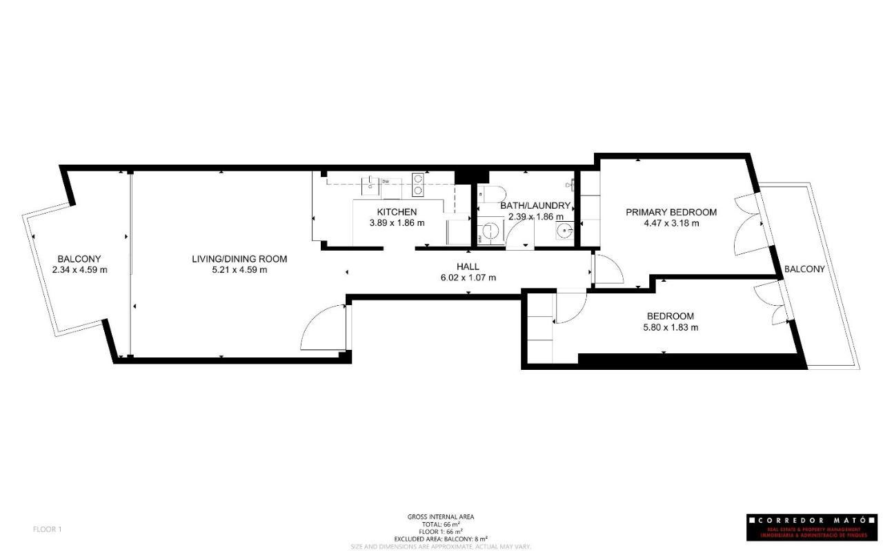 Empordanet 2 B Apartment Калея де Парафругел Екстериор снимка